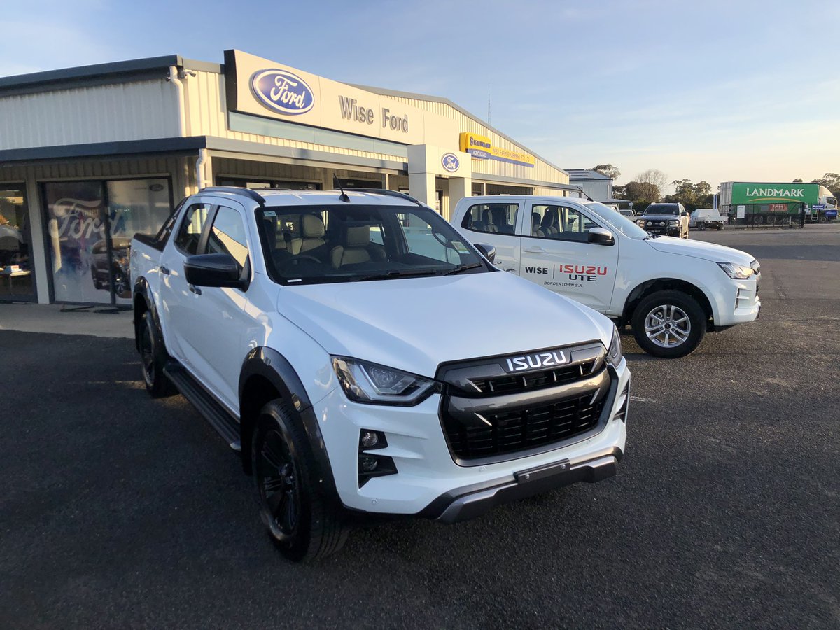 wise_farm's tweet photo. The All-New @Isuzu D-Max has finally arrived! 

We have a demo dressed up and ready for inspection 

If you would like to arrange a test drive please call Kane or Thomas on 08 8752 8400 https://t.co/xy52ZSTRQG