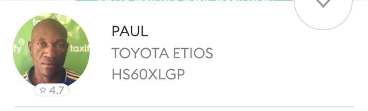 Itu_Mel_S's tweet photo. Ladies if you do request Bolt/Taxify DO NOT GET INTO this drivers CAR!!! https://t.co/7pacM40DtG