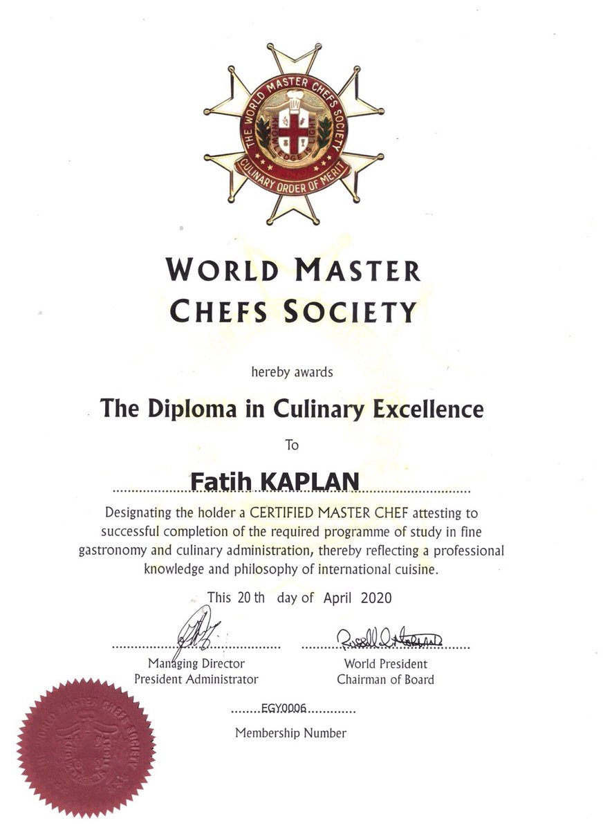 Chef Fatih Kaplan tweet media