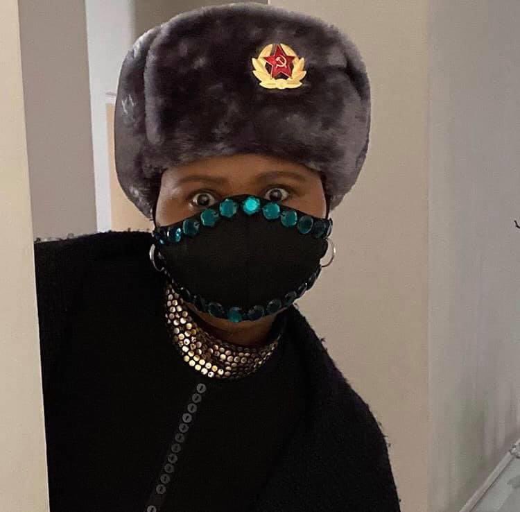 jillianalcott's tweet photo. @MrClintas @Red_Nandi Never trust anyone who wears a beret. 
Or a Russian Cossack hat with a Soviet badge.
#SovietChic
@debbiejustdoes @TheCouncilWolf @rinmor https://t.co/4MddwHWNuJ