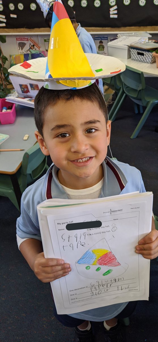 This term KD have been learning about different materials and their properties. Today students created their own party hats for either a sunny day or a rainy day using appropriate materials 🌞🌧️ we had lots of fun!! <a href="/KindersRosehill/">Rosehill Kinders</a> <a href="/rosehillps/">Rosehill PS</a>