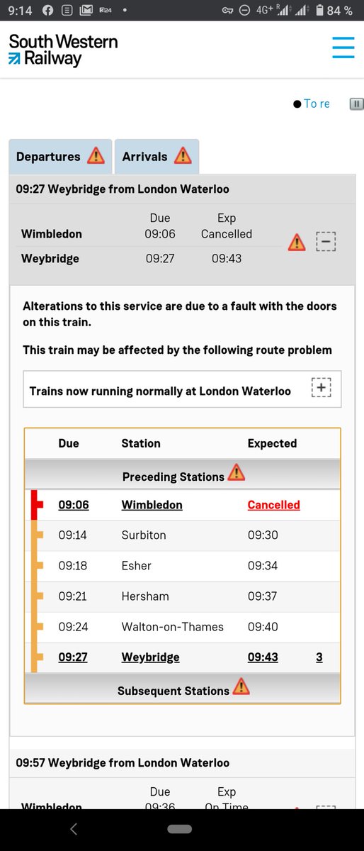 xavier_insa's tweet photo. It's great to be back to normal @SW_Railway thanks for your amazing on-time performance as always #neverchange #delay #cancell #train #uk #imlate #resignstion https://t.co/PQfg2XwSuZ