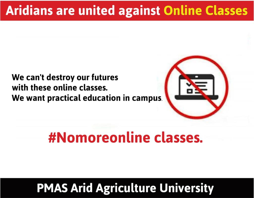 rajput641's tweet photo. Online study is totally wastage of time
We want to go back university
#SayNoToOnlineClasses
#NoMoreOnlineClasses
#schoolsreopening https://t.co/3ey6TiU9yp