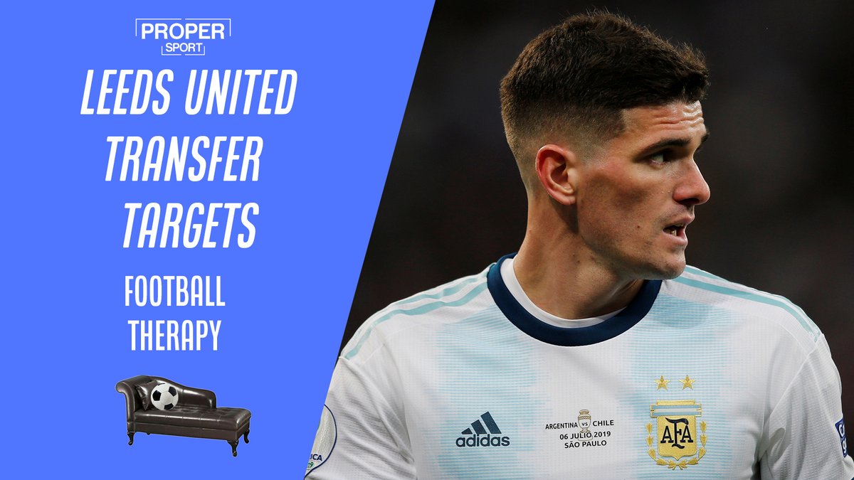 ProperSport's tweet photo. #LUFC transfers discussed by @Dom_Leeds

https://t.co/XpWZA7ivqJ

Full @TherapyFooty podcast out now with @SamBrydges + #EFC fan @andystreacle 

https://t.co/QLatUOX2hQ https://t.co/PgRx6Lx79v