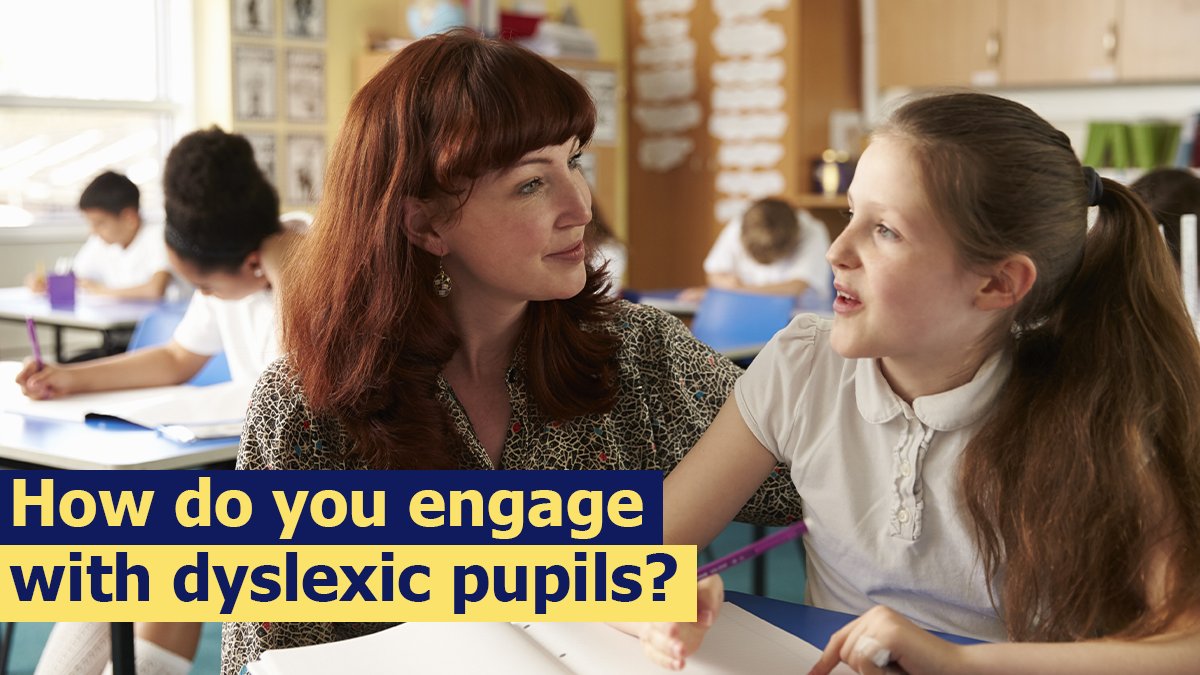 This week’s question is for all the brilliant and dedicated teachers out there: what methods work best when you’re engaging with dyslexic pupils? #teachers #teachertraining #schoolteacher #dyslexia #dyslexiclearner #SENCo #SpLD