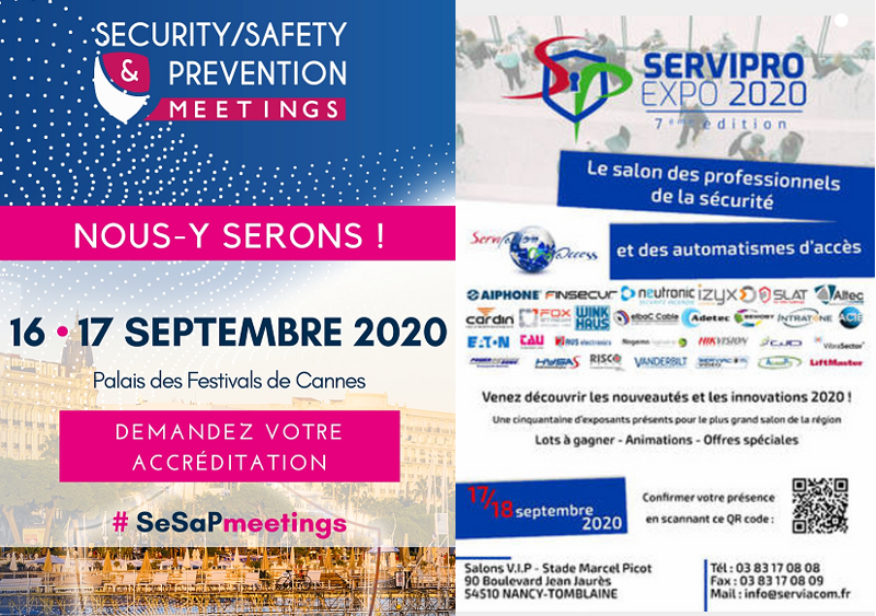 FoxstreamE's tweet photo. @Foxstream_group will be present in North and South of France this week, during 2 exhibitions: don't miss the #SeSaPmeetings in Cannes on 16 &amp; 17 September, and the ServiPro exhibition by #Serviacom next to Nancy, on 17 &amp; 18 September! https://t.co/QdTGK4sQqb