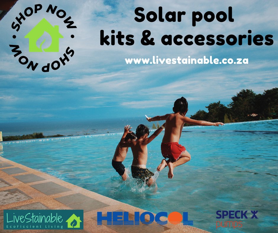 LivestainableZ's tweet image. Solar Pool Kits &amp;amp; Accessories, get your pool at the perfect temperature this spring.
livestainable.co.za

#poolkits #poolaccessories #spring #solarpanel