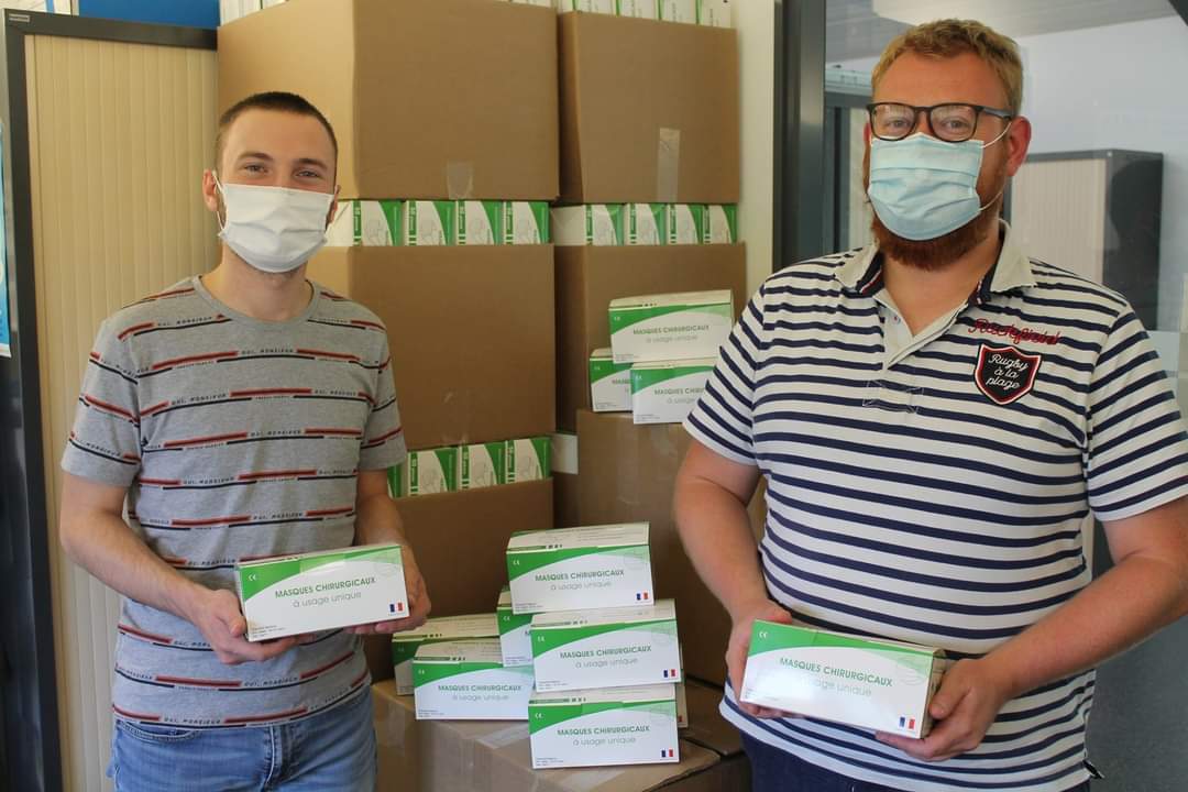 mets02140's tweet photo. 110 000 masques mutualisés pour nos entreprises en Thiérache et au Pays de la Serre. Fabriqués sur notre territoire à Thiernu !  Quelle fierté 💪💪💪 https://t.co/1Wgjr4jwUd