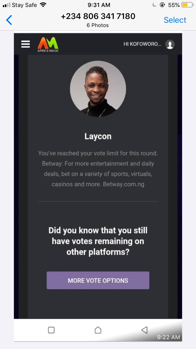 oluwatosin_Ts's tweet photo. Iโm giving all my votes to my veeโs bestie #VeeHiveForLaycon https://t.co/tqEUhiflGr