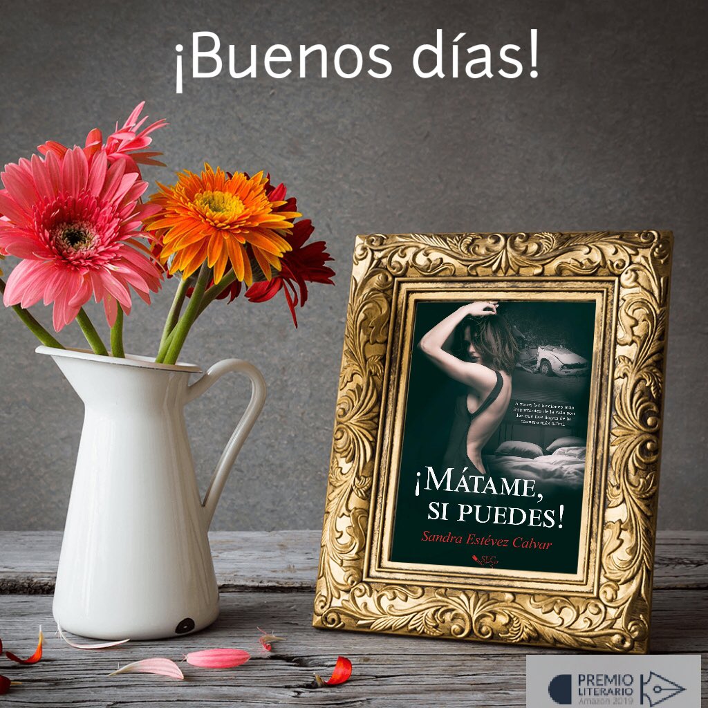 SandraEstevezC's tweet photo. ¿Buscando lectura para el #Martes?
Te garantizo risas y llantos a partes iguales. Apuesta por ella y ya me contarás.
⚘❛¡MÁTAME, SI PUEDES!❜⚘
#PremioLiterario2019 #PremioLiterarioAmazon2019 #Pla2019
https://t.co/zhnXhBvkjA https://t.co/zYOSUNBpHV