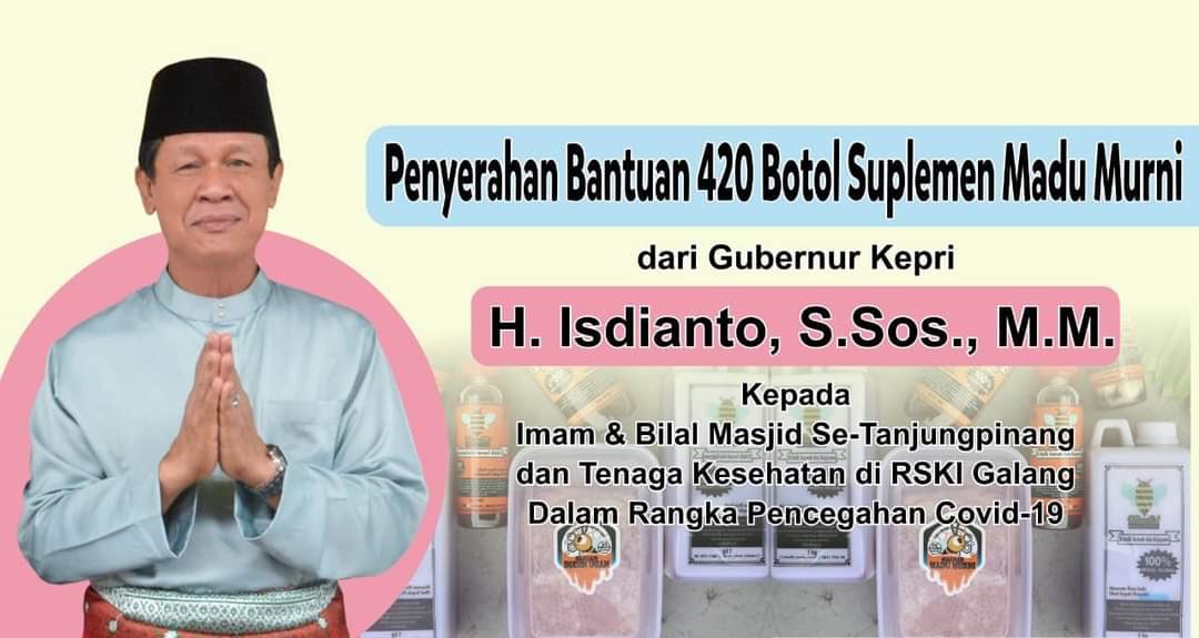 claranisa27's tweet photo. Penyerahan bantuan suplemen madu murni
#isdiantountukkepri https://t.co/1H98rOrAcP