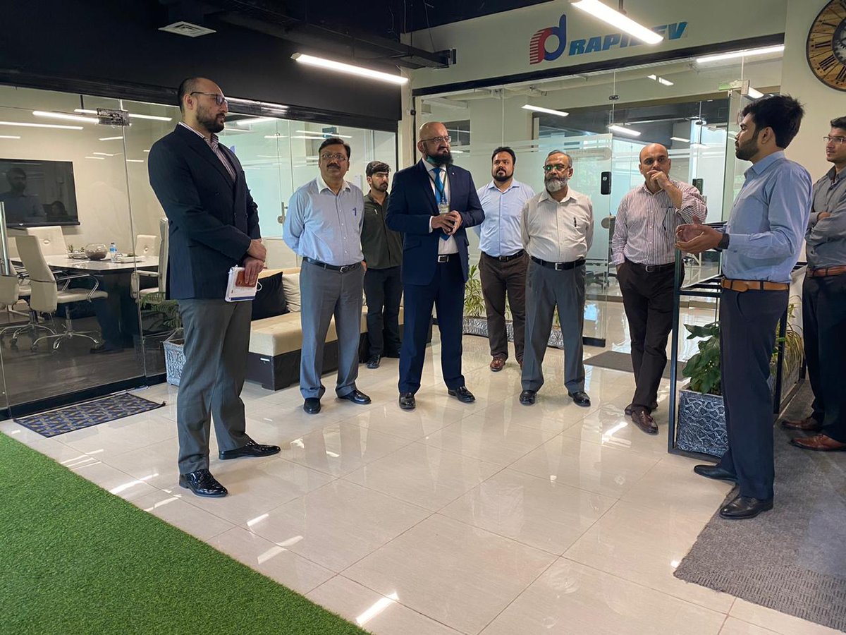 RapidevGroup's tweet photo. Faculty members of International Islamic University Islamabad visited Rapidev, NSTP today
#Rapidev #RapidevFamily #NSTP #RapidevDMCC #bigdata #AI #defensetech #TuesdayThoughts #TuesdayMotivation https://t.co/LifM4EZ5HP