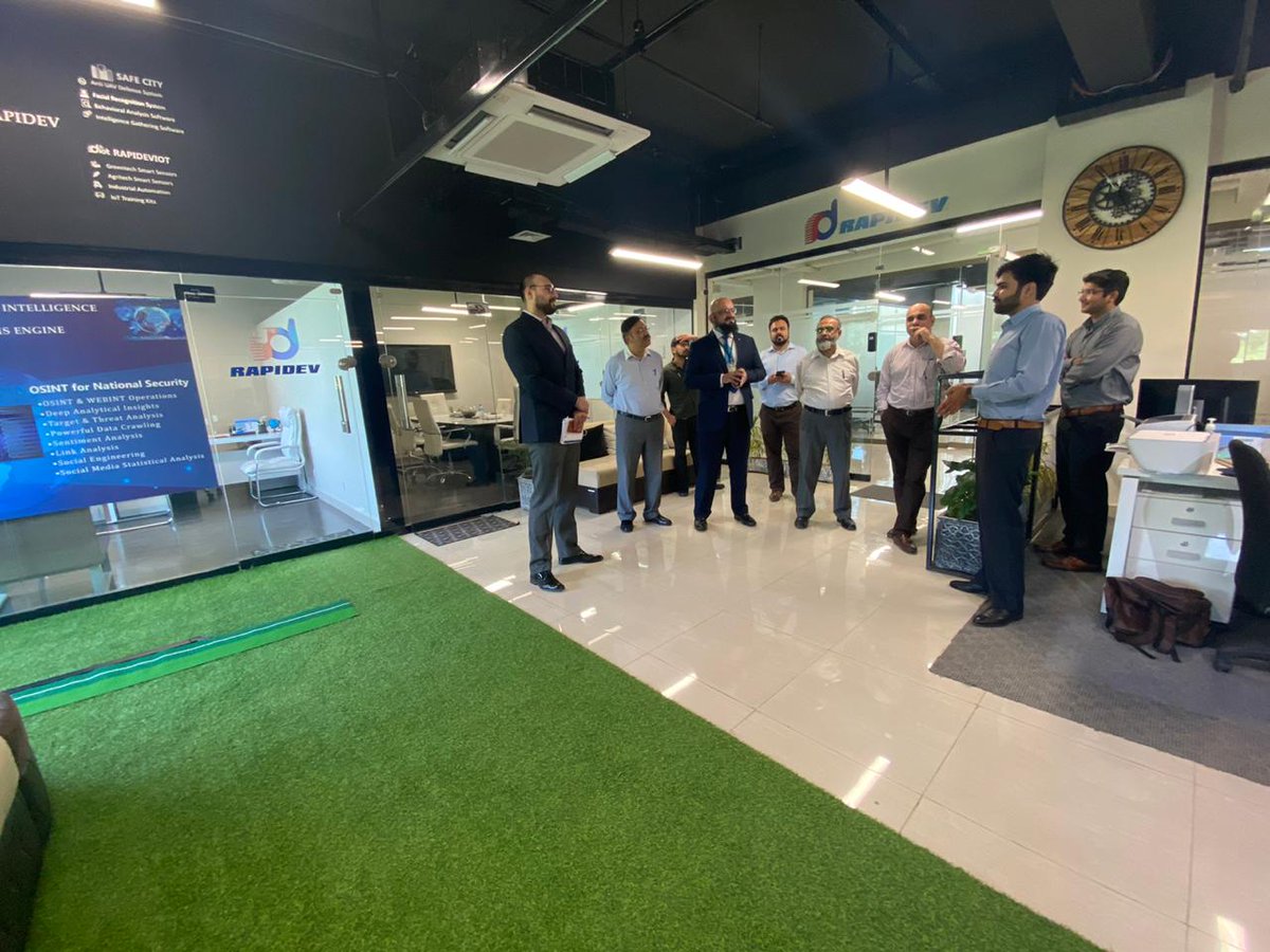 RapidevGroup's tweet photo. Faculty members of International Islamic University Islamabad visited Rapidev, NSTP today
#Rapidev #RapidevFamily #NSTP #RapidevDMCC #bigdata #AI #defensetech #TuesdayThoughts #TuesdayMotivation https://t.co/LifM4EZ5HP