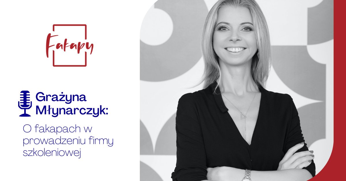 Podcast_Fakapy's tweet photo. Podcast "Fakapy" oficjalnie rusza!

Rozmawiam z Grażyną Młynarczyk, Dyrektor Zarządzającą Dale Carnegie Polska o fakapach  w pierwszych 10 latach tej marki nad Wisłą

SoundCloud: https://t.co/wAyKQjuXNk
Spotify: https://t.co/m9W7w9yZtO
Apple Podcasts: https://t.co/1coe87pMdu https://t.co/ZcSBprU0nP