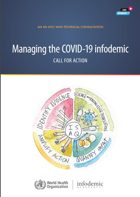 An abundance of information—both true and false—is spreading alongside the COVID-19 pandemic. #Infodemic confuse people about how to react to the disease outbreak. The <a href="/WHO/">World Health Organization (WHO)</a> &amp; 1300+ experts developed a plan for  #infodemic  management bit.ly/3hvoL2E