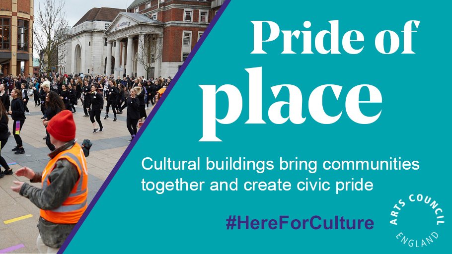 From transforming vacant properties and creating jobs; to building civic pride and helping other business thrive: culture on high streets is good news.  #HereForCulture