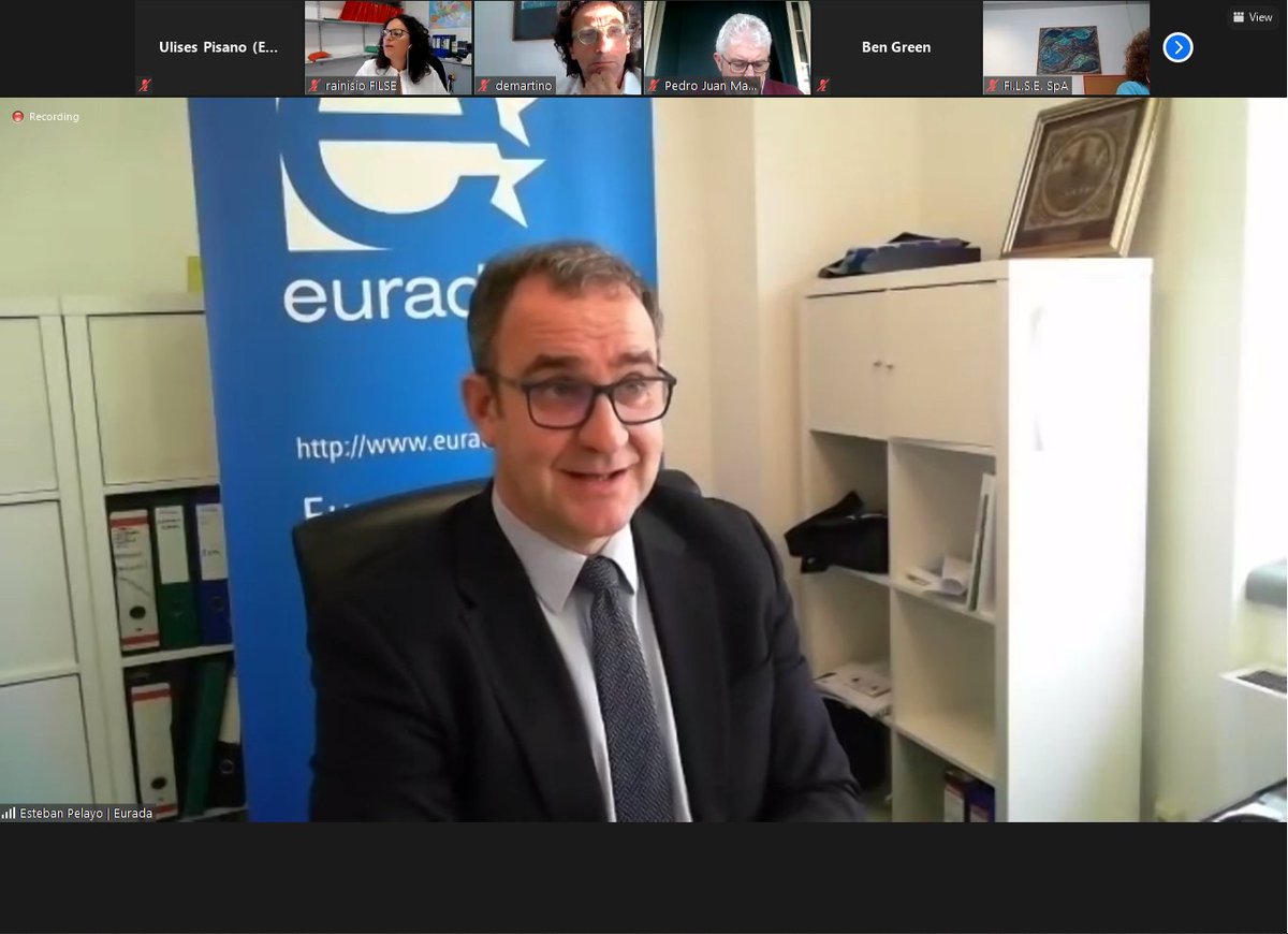 🗣️EURADA's Director, <a href="/Esteban_Pelayo/">Esteban Pelayo</a>, is giving the welcome speech in today's <a href="/EUReborn/">REBORN Project</a> event on second-chance policies for entrepreneurship: "How to better support these people in two ways: providing funds and help, and coaching, mentoring, and technical advice".