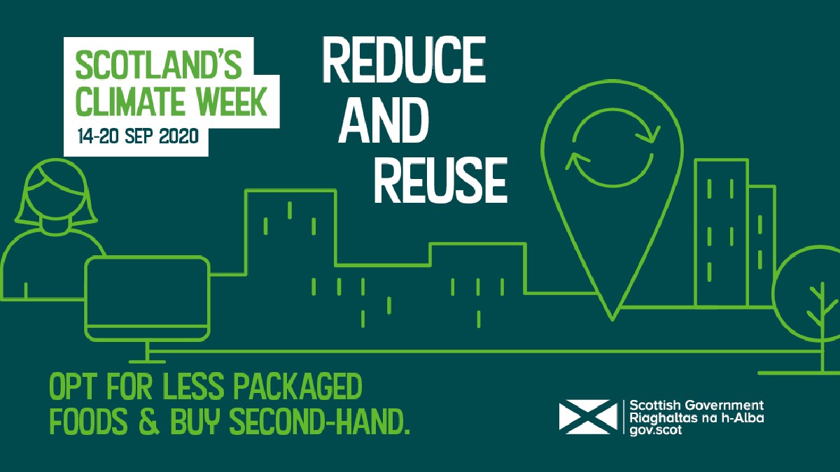 HowToWasteLess's tweet photo. When people talk about their carbon footprint, things like flying, the way we heat our homes and what we eat often come to mind. But around 80% of Scotland’s #CarbonFootprint comes from products and materials…or to put it another way, stuff! #ScotClimateWeek #MakeThingsLast https://t.co/qExWfBih3B