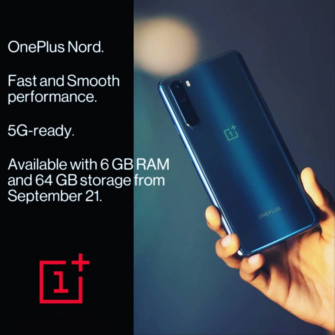 mobiledevicesPK's tweet photo. #OnePlusNord is released with the Snapdragon™ 765G 5G and 8GB RAM, now the device is coming with 6GB RAM and 64GB storage. https://t.co/st2zmI7wIb
#OnePlus #OnePlusNordQuiz #OneplusNordLite #OnePlusNordPrice #OnePlusNordFeatures #MobileDevicesComPk https://t.co/bgpVq1lhD8