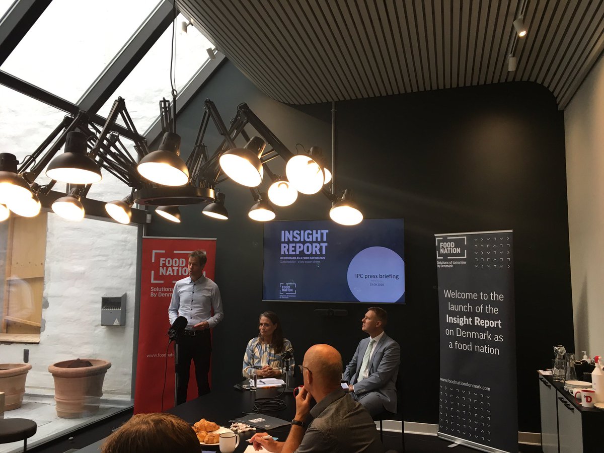 FoodNationDK's tweet photo. We’re live from the #pressbriefing at @IPC_DK about the increased demand for #sustainable food and #agriculture products and solutions and the impact on #export markets due to #COViD19 🌍 #dkfood #dkgreen #dkexport #press https://t.co/8zFdRiRMxk
