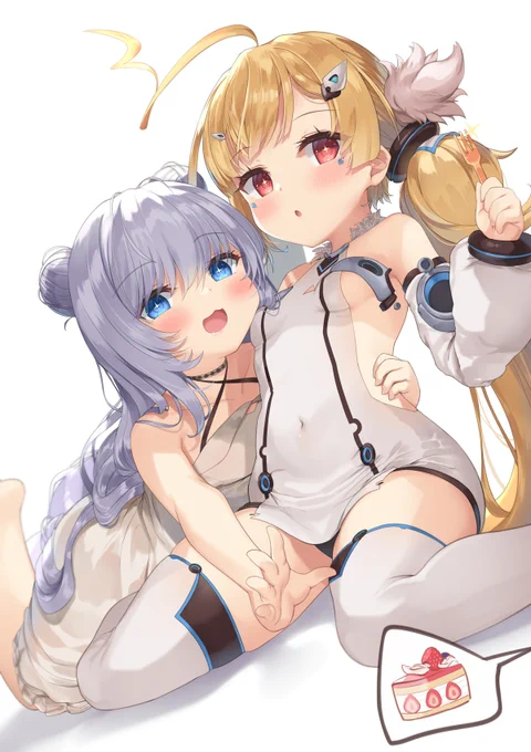 アズールレーン3周年おめでとう🎉
ケーキ食べるよー!🍰
#アズレン3周年 
