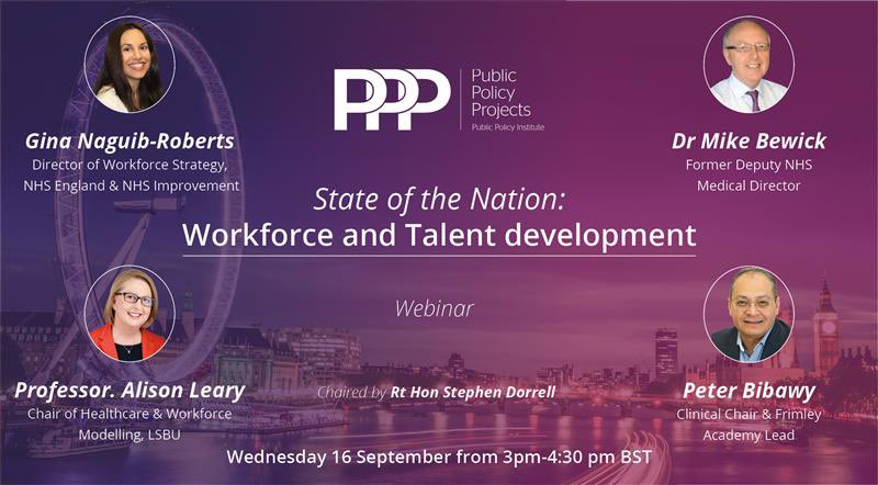 Please join PPPs webinar on workforce and talent development tomorrow at 3pm.