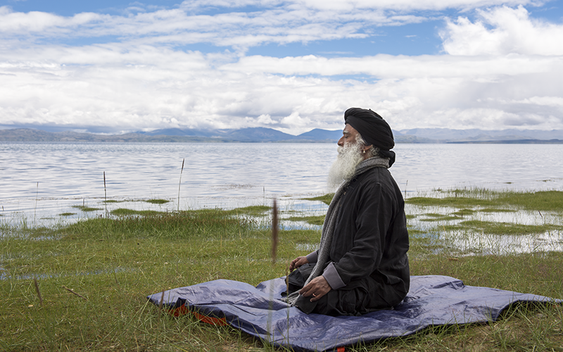 If you want inspiration, read a book. But if you really want to walk the spiritual path, the only way is to turn inward. #SadhguruQuotes