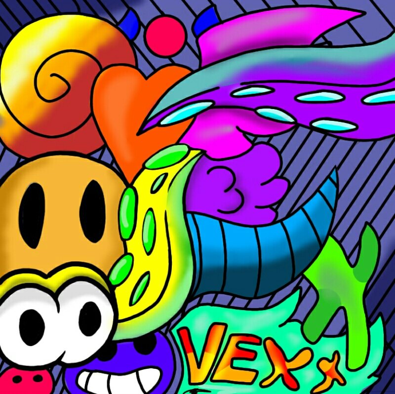 I watch your vids on YouTube a lot as your very talented so here.. Uh.
First try in this art style.. Uh hope you enjoy? <a href="/vexx_art/">vexx</a>