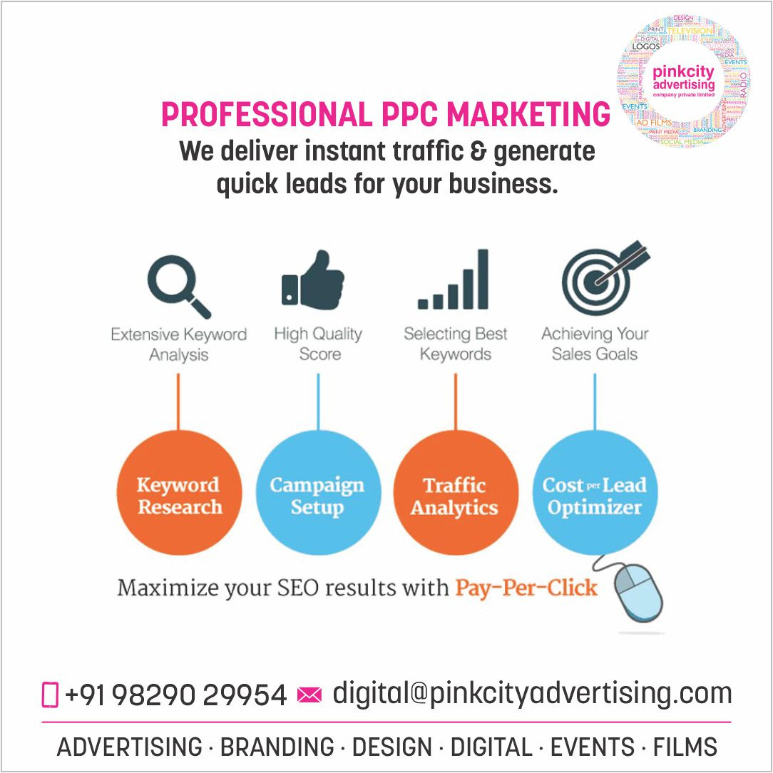 pinkcityads's tweet photo. Professional PPC Marketing
We deliver instant traffic &amp; generate quick leads for your business.

#payperclick #ppcservices #ppcadvertising #ppc #PPCSpecialist #ppcmarketing #seo #digitalmarketing  #marketing #digitalmarketingagency #branding #advertising #adwords #jaipur https://t.co/SuNyZWKEFI