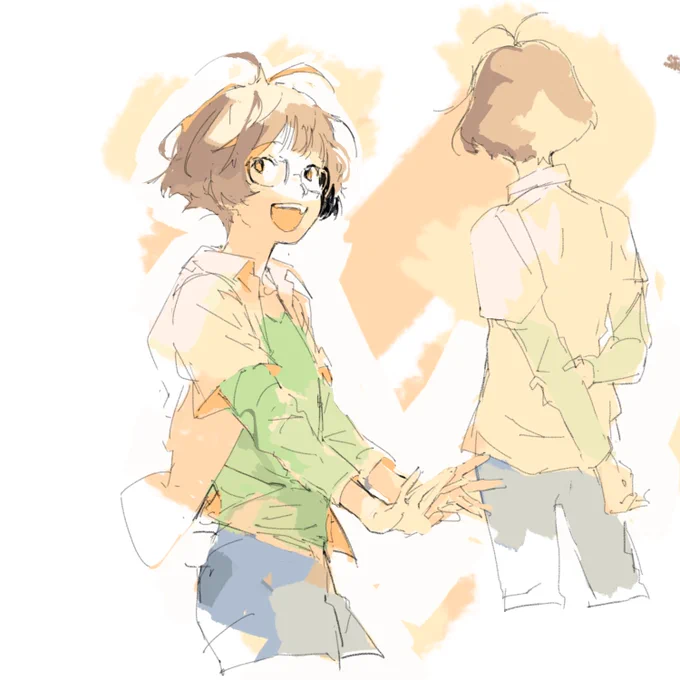 フォルダにあった描きかけのものですが…
涼ちんおめでとう🎉🎉🕊 