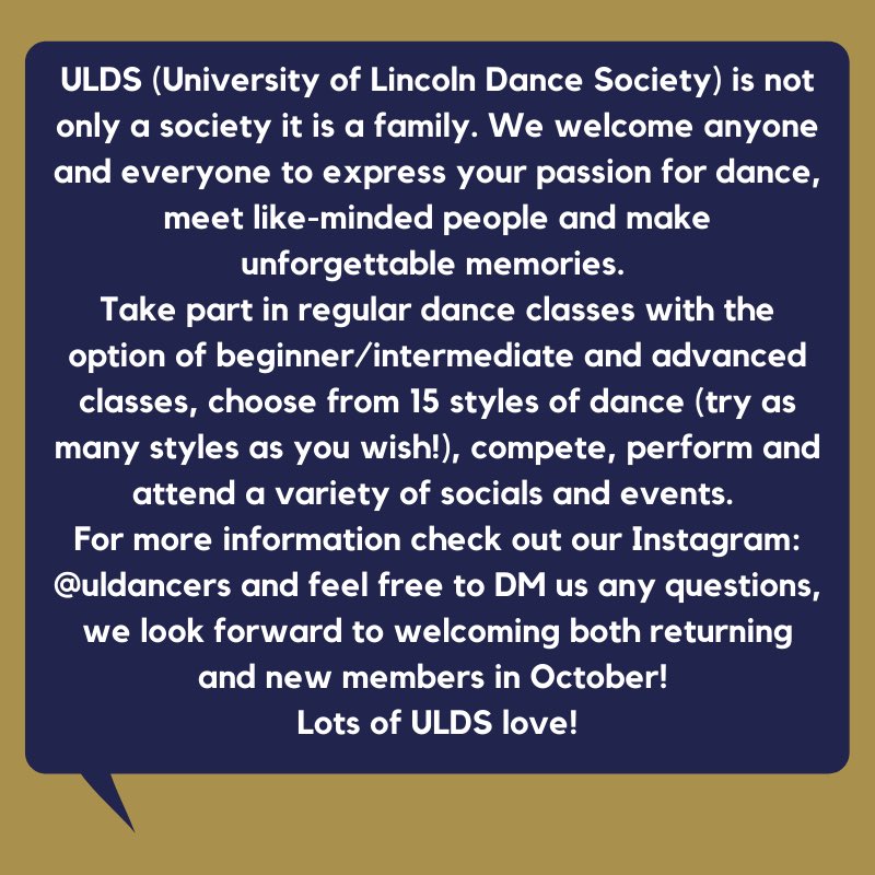 Sports_ULSU's tweet image. Day 33 - Dance 💛
#WeAreLincoln @uldance