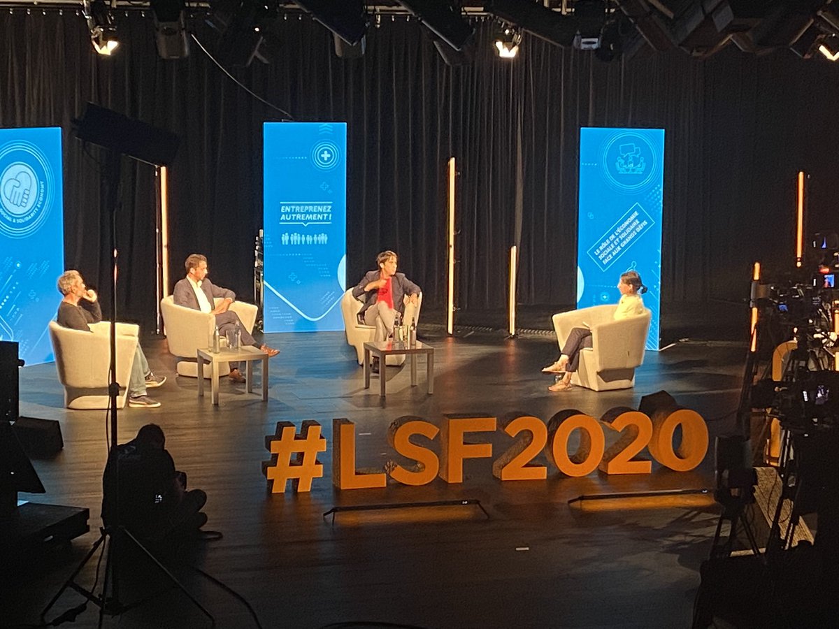 imslux's tweet photo. Comment les entreprises privées peuvent-elles interagir avec l’Économie Sociale et Solidaire ? @esoulias @BenjaminCavalli @BenBonello @ImsluxNancy et Marie-Genevieve Loys Carreiras sont sur #LSF2020 #ESS #generatepositiveimpact https://t.co/U4X8oWkmub