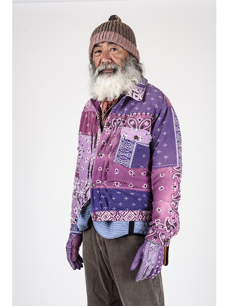 kapital リバーシブルバンダナpt 1st JKT