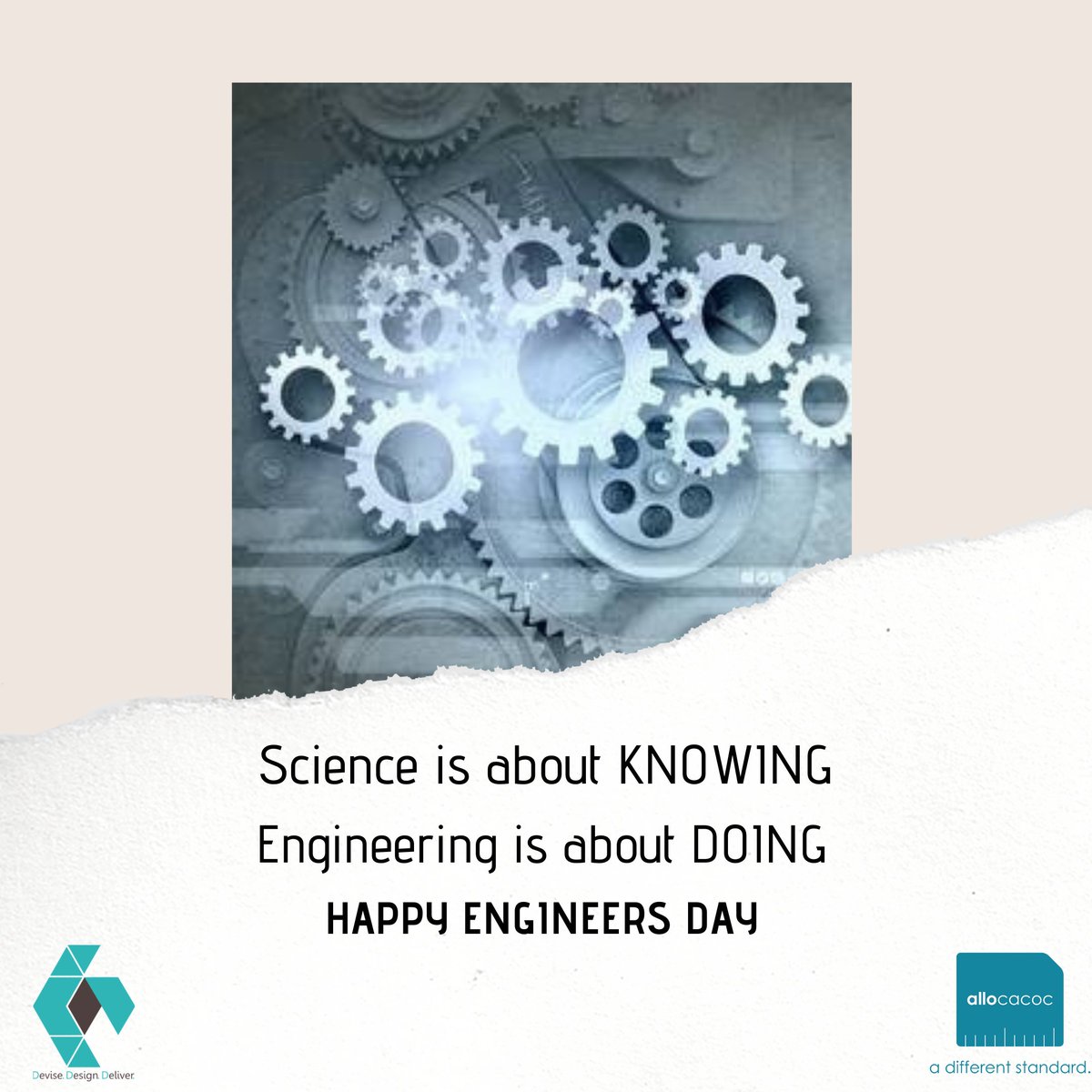 AllocacocIndia's tweet photo. “Engineering is not only study of 45 subjects but it is moral studies of intellectual life.”
- Prakhar Srivastav
▪️HAPPY ENGINEERS DAY ▪️
#allocacoc #allocacocindia #lifestylegadgets
#engineers #engineering #engineer #technology #engineeringlife #civilengineering #mechanical https://t.co/pSDZW1Lfj3