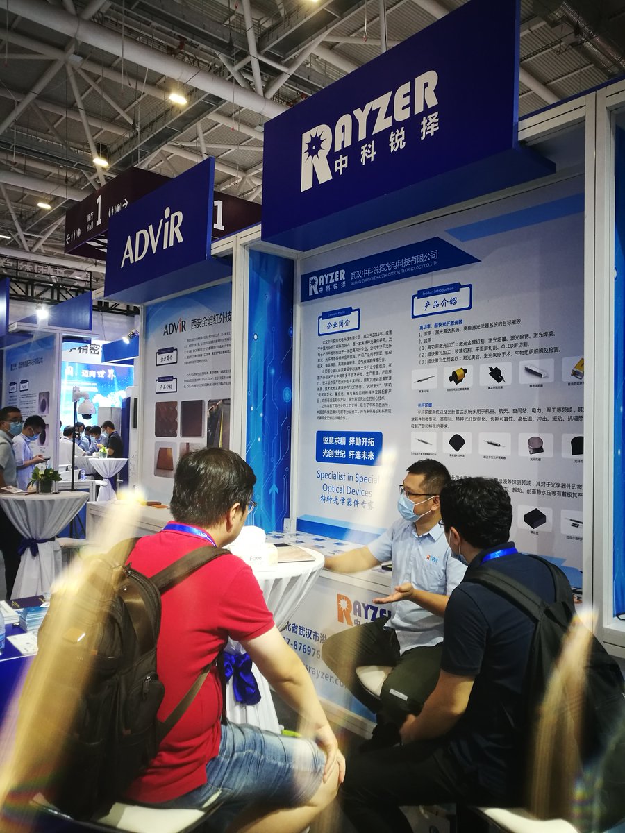 CSRayzer's tweet photo. CSRAYZER participated 2020 CIOE Exhibition successfully! We mainly showed component samples for Fiber laser, Fiber Sensor and Hydrophone applications, some of them are the current newest products. Please veiw these products at https://t.co/MuDqtVVC2t https://t.co/JBZ5JHtS2y