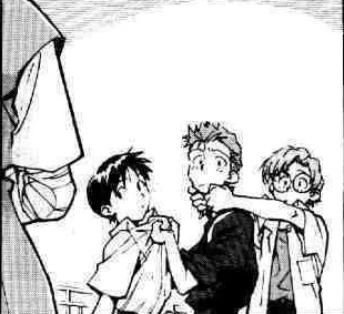 wHY DOES NO ONE EVER TALK ABOUT HOW *GOD TIER* MANGA SHINJI IS 