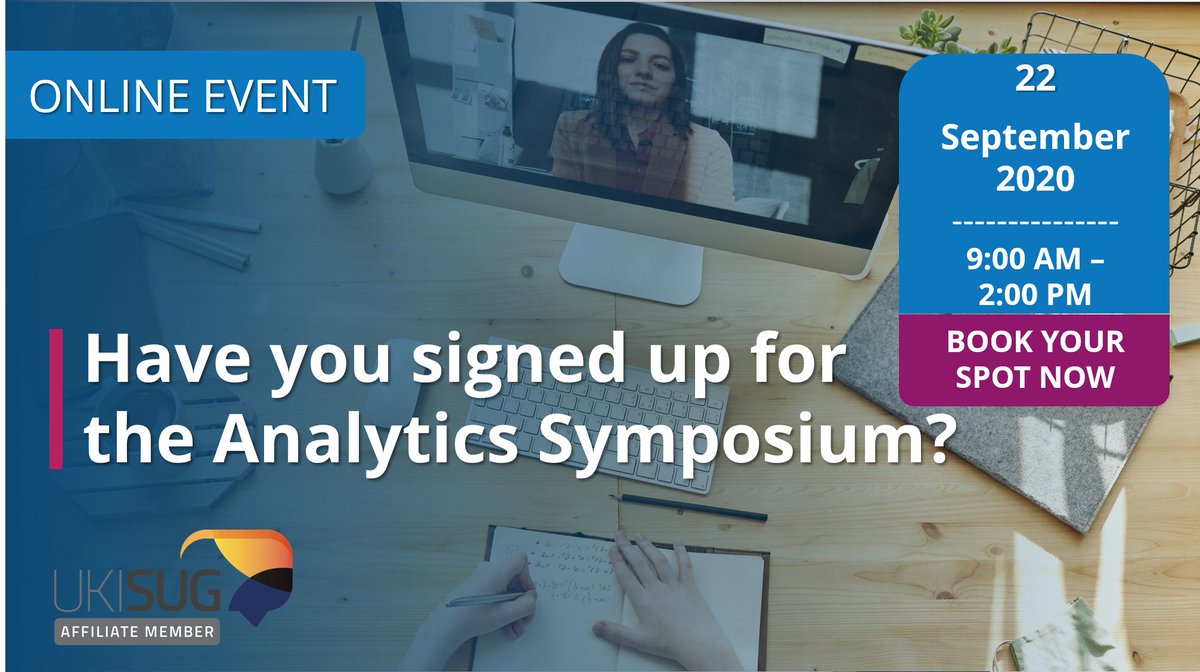 DecisionInc's tweet image. Join us at the Analytics Symposium where we will discuss enhanced planning capabilities using SAC Custom widgets. Remember to use the following code to get a 1/3 off the non-member delegate price: deciAS100
Sign up today: bit.ly/3ivLtcA

#OnlineEvent #SAPUserGroup