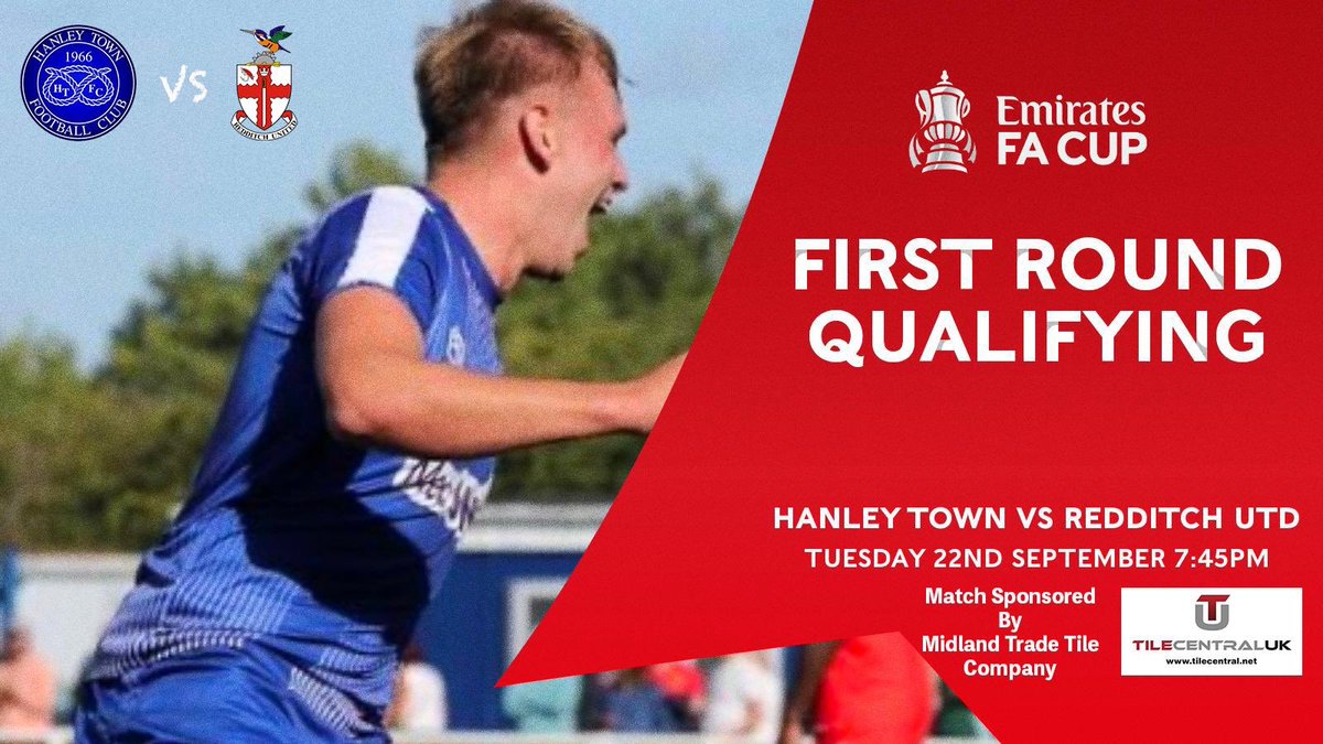 HanleyTown66's tweet image. TICKETS NOW ON SALE.

Thank you to @RedditchUtd for confirming the ticket details.

Thank you to match sponsors @TradeTile 

Please purchase early to avoid disappointment. 

skiddle.com/whats-on/Stoke…