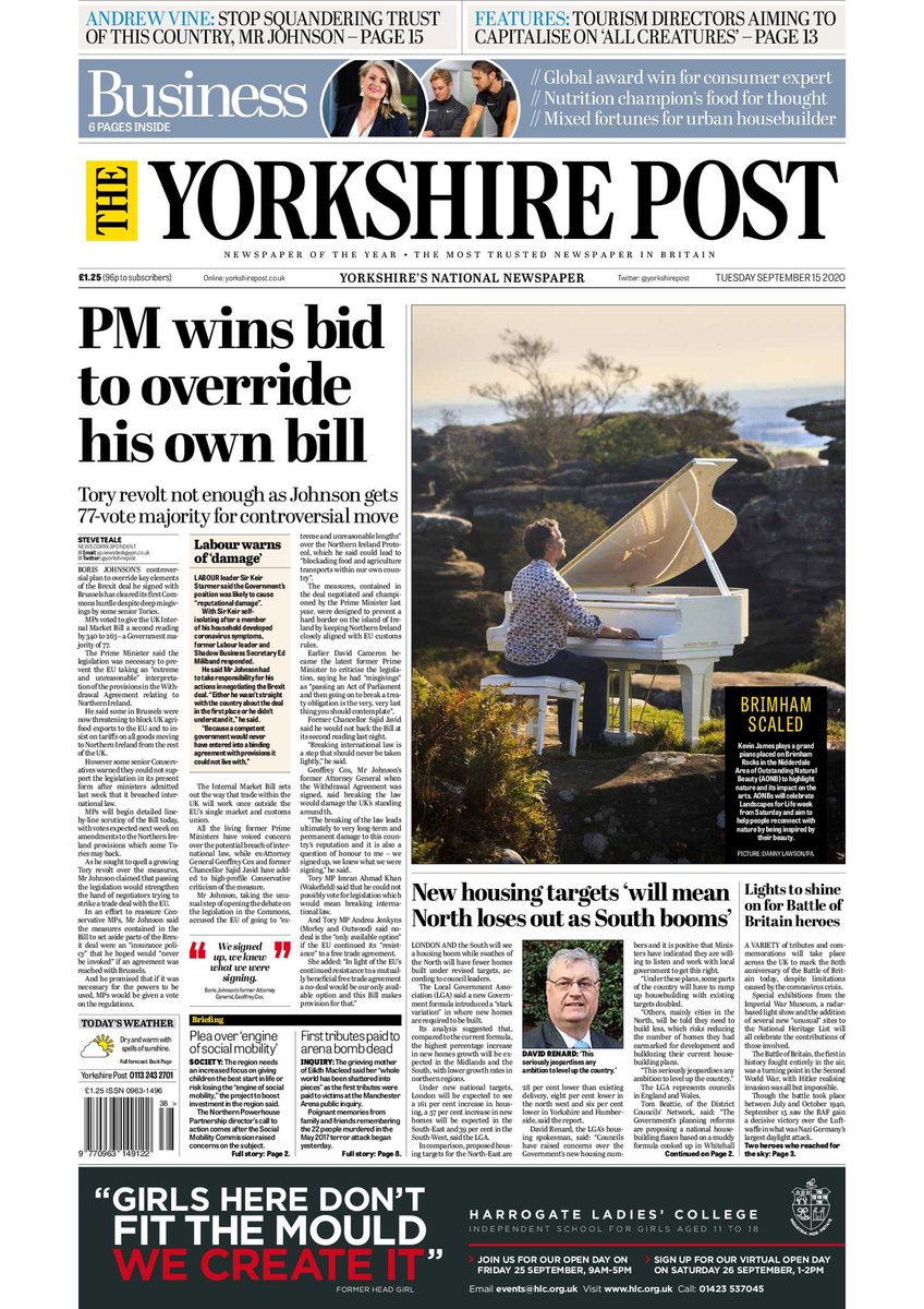 katehardcastle's tweet photo. Authentically Yorkshire, Distinctly Global 

Thanks to @yorkshirepost for highlighting our #International recognition for the voluntary work we have stepped up during #Covid19 
It was a mighty ask of a small but tenacious team - but I'm so joyful we helped make a difference https://t.co/HYaQokeSo7