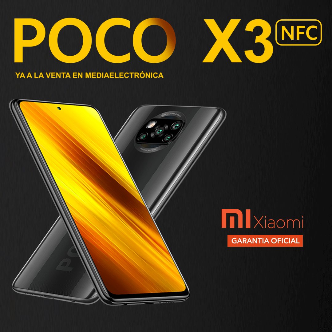 ✴️ NOVEDAD XIAOMI POCO X3!!🔥🔥
✅ Entrega en 24h laborables
🇪🇸 Garantía Oficial Xiaomi Anovo 2 años⚡️⚡️
📲 Versión Española NFC 128GB

💰👉 👉 248€ 👈 👈💰

✔️4 Cámaras: 64+13+2+2Mpx
✔️Pantalla FHD+ 6,67" 120Hz
✔️5160mAh
✔️NFC

🛒Link de Compra:…