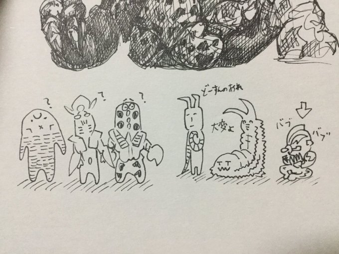 実は放送時こういうのも描いてました 