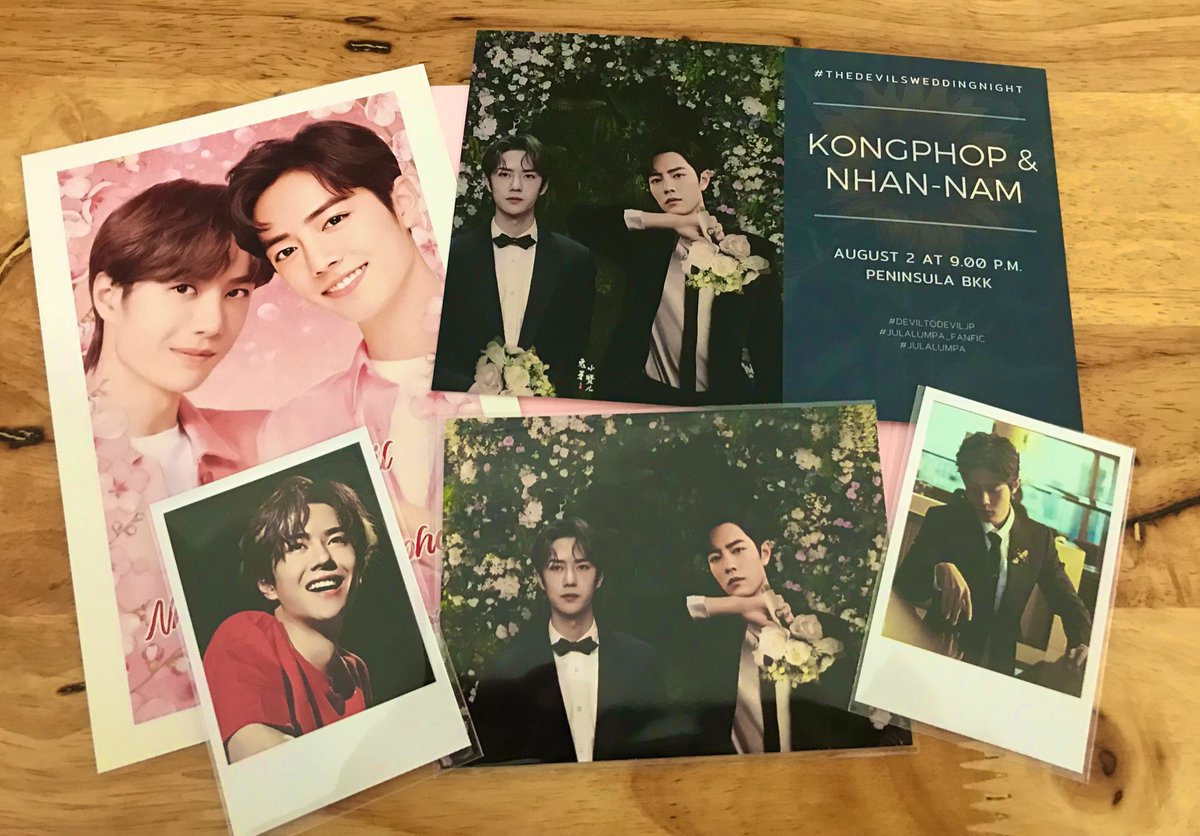 Pomiilo_'s tweet photo. ❤️ได้รับของแล้วนะคะ น่ารักที่สุด
ขอให้พี่น่านกับพี่ก้องมีแต่ความสุขนะคะ
#TheDevilsWeddingNight
#DevilToDevil
#น่านน้ำก้องภพ
#Julalumpa_Fanfic https://t.co/uOUnoaOTi6