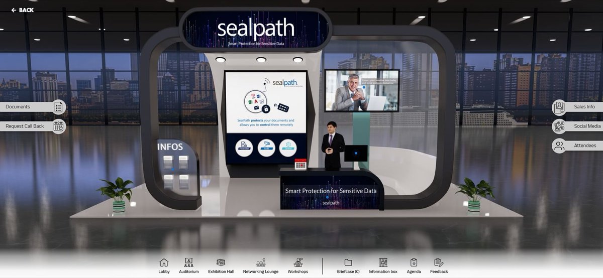 sealpathtech's tweet photo. #CSRS2020 @CredenceSecure Virtual Roadshow is Live
At 11:45 (CEST) our CEO, Luis รngel del Valle will be speaking about a data-centric approach to secure information in the age of collaboration in the Data Security & Governance Workshop.
Register Here: https://t.co/EeQimpX3cO https://t.co/Cqln0gnFx5