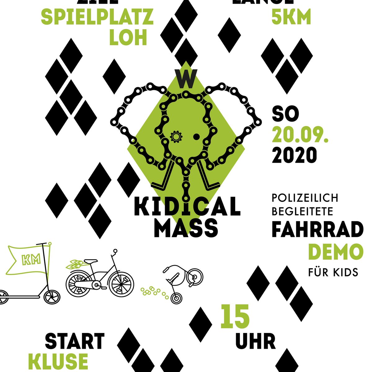 Am Sonntag, 20.09. gibt es die erste #kidicalmass in #Wuppertal im Rahmen der bundesweiten Aktion! Ich freue mich, ein Teil davon zu sein! #Autokorrektur <a href="/KinderaufsRad/">Kidical Mass - Kinder aufs Rad</a> @cmwpt
