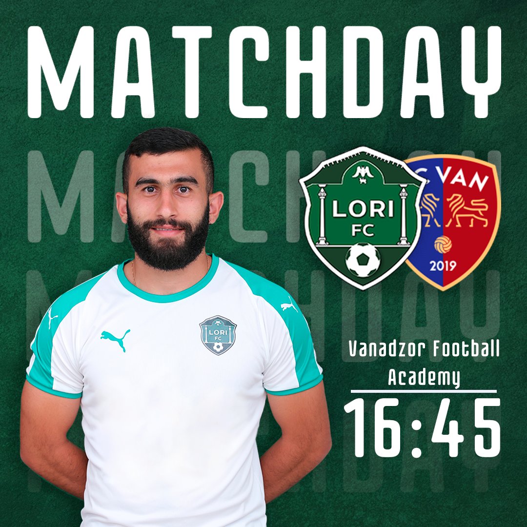 ⚔ | AND IT'S MATCHDAAAAAY!!! 🔥🔥🔥
📍 | VBET Armenian Premier League 
🕖 | 16:45
🏟 | Vanadzor Football Academy
⛔ | NO SPECTATORS
🖥 | Youtube / FFA
👨‍⚖ | Henrik Nalbandyan