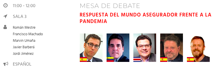 escuelaseguros's tweet photo. El presidente de @ESCUELASEGUROS Javier Barberá participará en el XX Congreso Internacional Cartagena de Indias 2020 virtual.
La intervención será el jueves, 17/09 a las 11h en la mesa debate "La respuesta del mundo asegurador frente a la pandemia".
#ORP2020Virtual #seguros https://t.co/h10FYbK3Xd