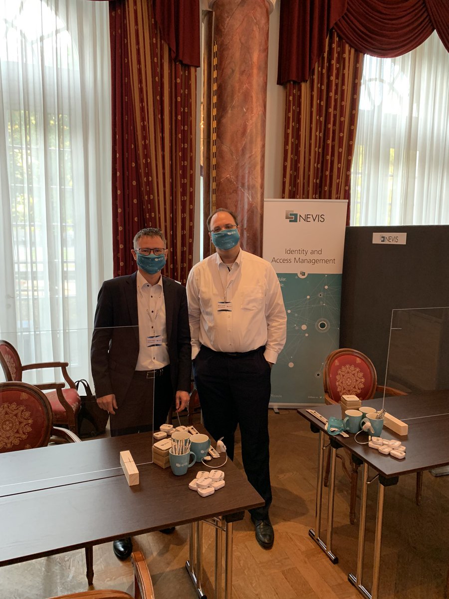 sschweiz's tweet photo. We are ready for our guests in #Bensberg! Everything is set up to savely talk about IT Security and #passwordless authentication during these special times... 😷 https://t.co/Z34Oa91jaM