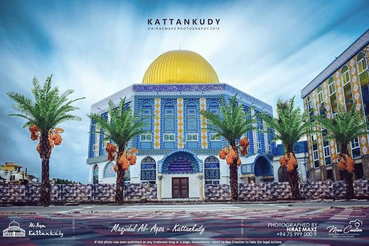 Afrahbinthahir's tweet image. Kattankudy❤
Masjid Al-Aqsa Grand Jummah Masjid💙💛💚