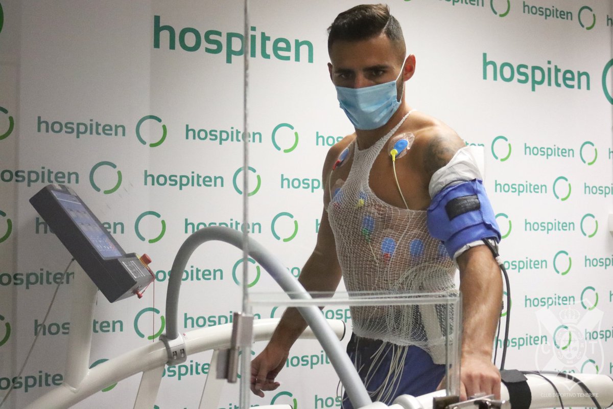 CDTOfficialEN's tweet photo. 🏃🏼‍♂️@David_gplata has successfully passed the tests at @hospiten Rambla! 

🔛💪🏼

#WelcomeNono https://t.co/x83o2HiiUP