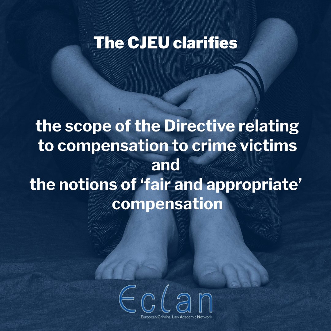 _ECLAN_'s tweet photo. 🆕On 16 July 2020 , the Court of Justice delivered its judgment in Case C‑129/19, Presidenza del Consiglio dei Ministri v. BV

👉Find the Grand Chamber's judgement on our website https://t.co/ILSHWDH3sq

✔️Keep track of the recent developments in EU Criminal Law with #ECLAN https://t.co/CnoZa0DVVc